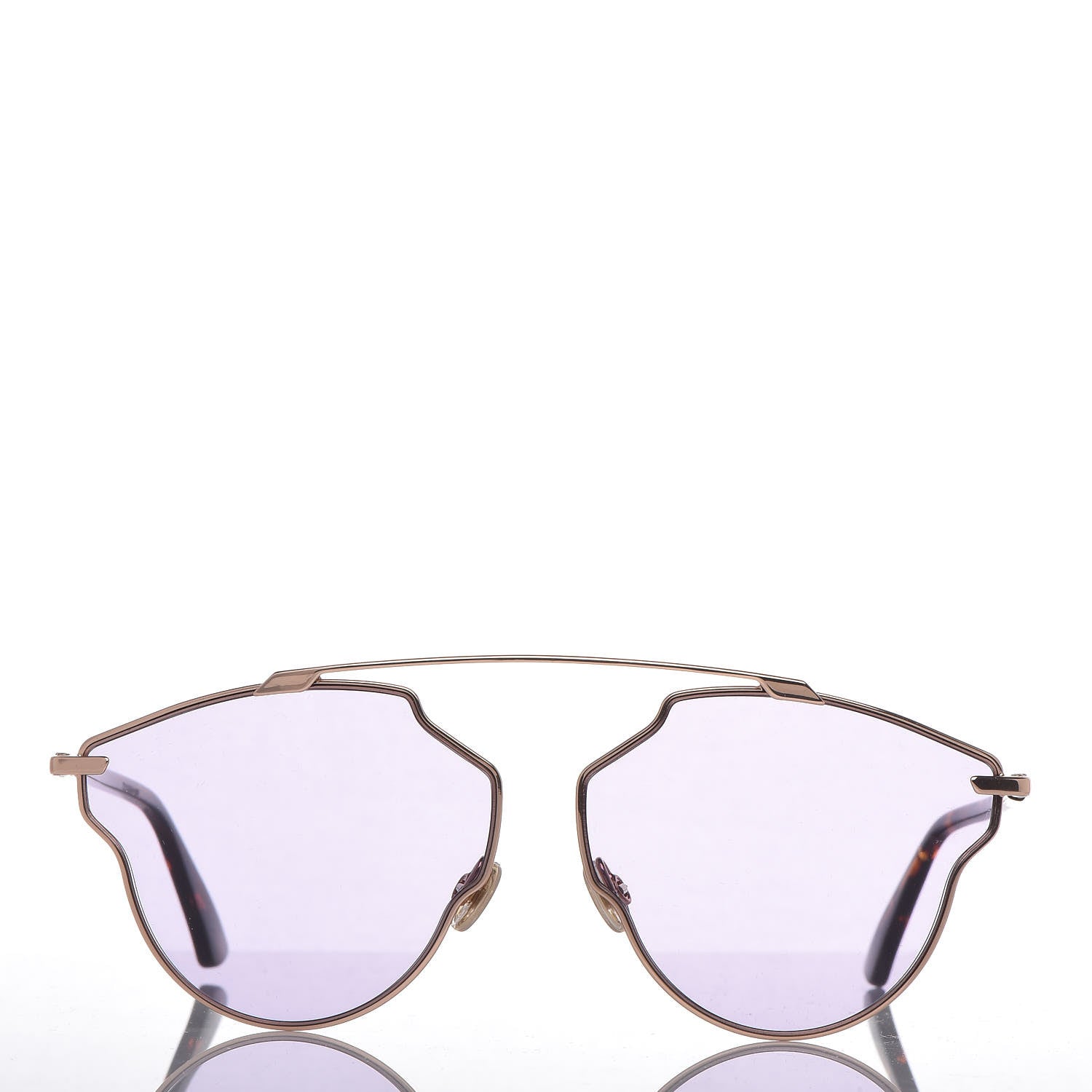 Christian Dior So Real Pop Sunglasses Rose Gold Purple 2 of 8