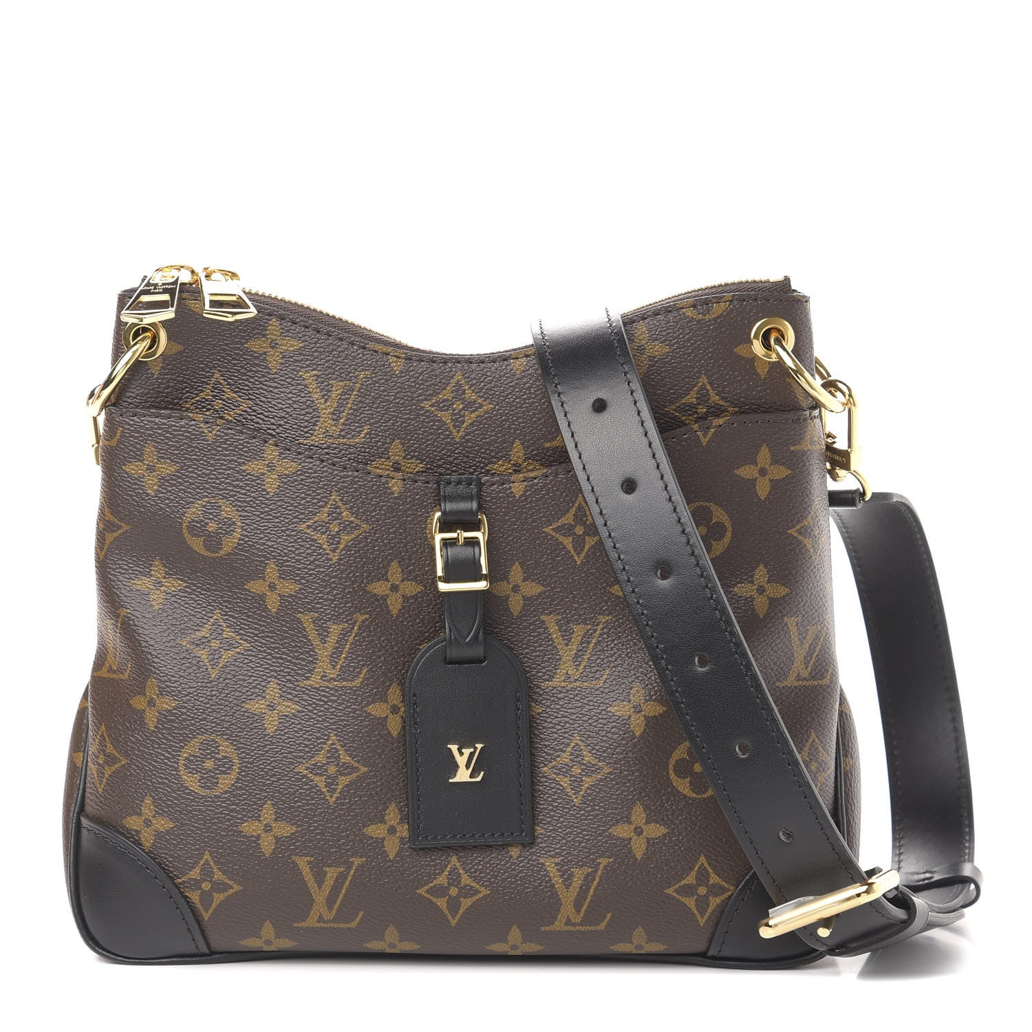 Louis Vuitton Monogram Odeon PM Black 1 of 10