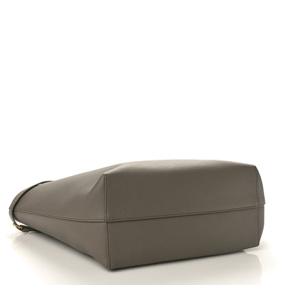 Celine Grained Calfskin Triomphe Medium Cabas Anais Pebble 4 of 10
