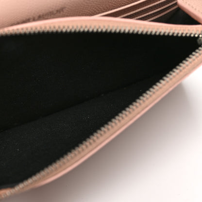 Saint Laurent Smooth Calfskin Classic Monogram Kate Tassel Chain Wallet Marble Pink 5 of 6