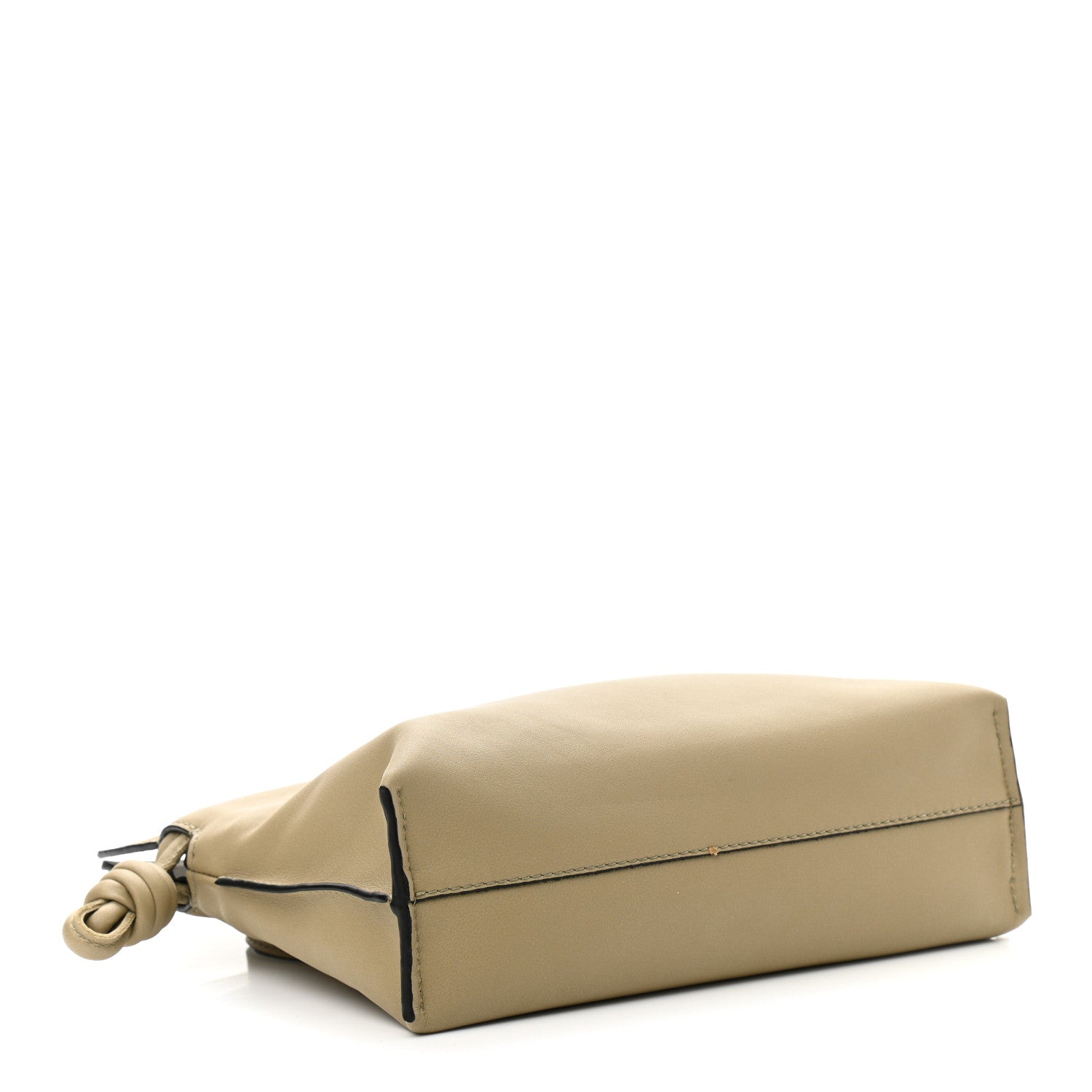 Loewe Calfskin Mini Flamenco Knot Clutch Clay Green 4 of 9