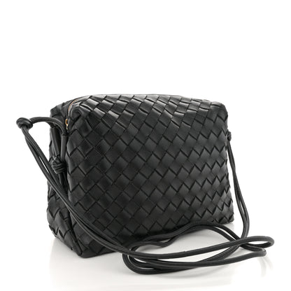 Bottega Veneta Nappa Intrecciato Medium Loop Camera Bag Black 3 of 10