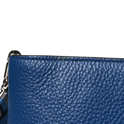 Prada Vitello Phenix Logo Hobo Bluette 11 of 11