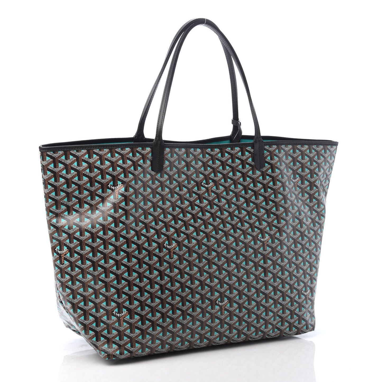 Goyardine Saint Louis Claire Voie GM Black Blue