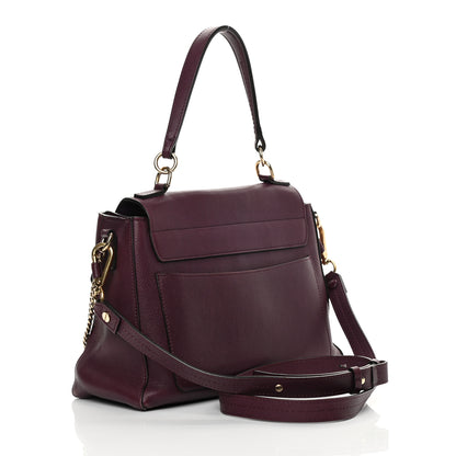Chloe Calfskin Small Faye Day Shoulder Bag Intense Violine 2 of 17