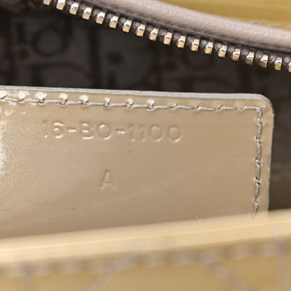 Christian Dior Patent Cannage Large Lady Dior Beige 6 of 11