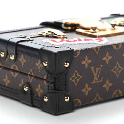 Louis Vuitton Monogram Patches Petite Malle Black 7 of 8