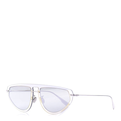 Christian Dior Metallic Ultime 2 Sunglasses Silver Grey 1 of 10