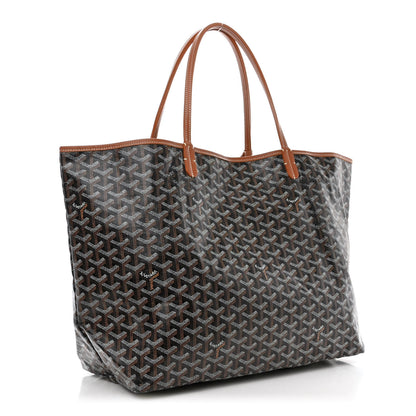 Goyard Goyardine Saint Louis GM Black Gold 4 of 13