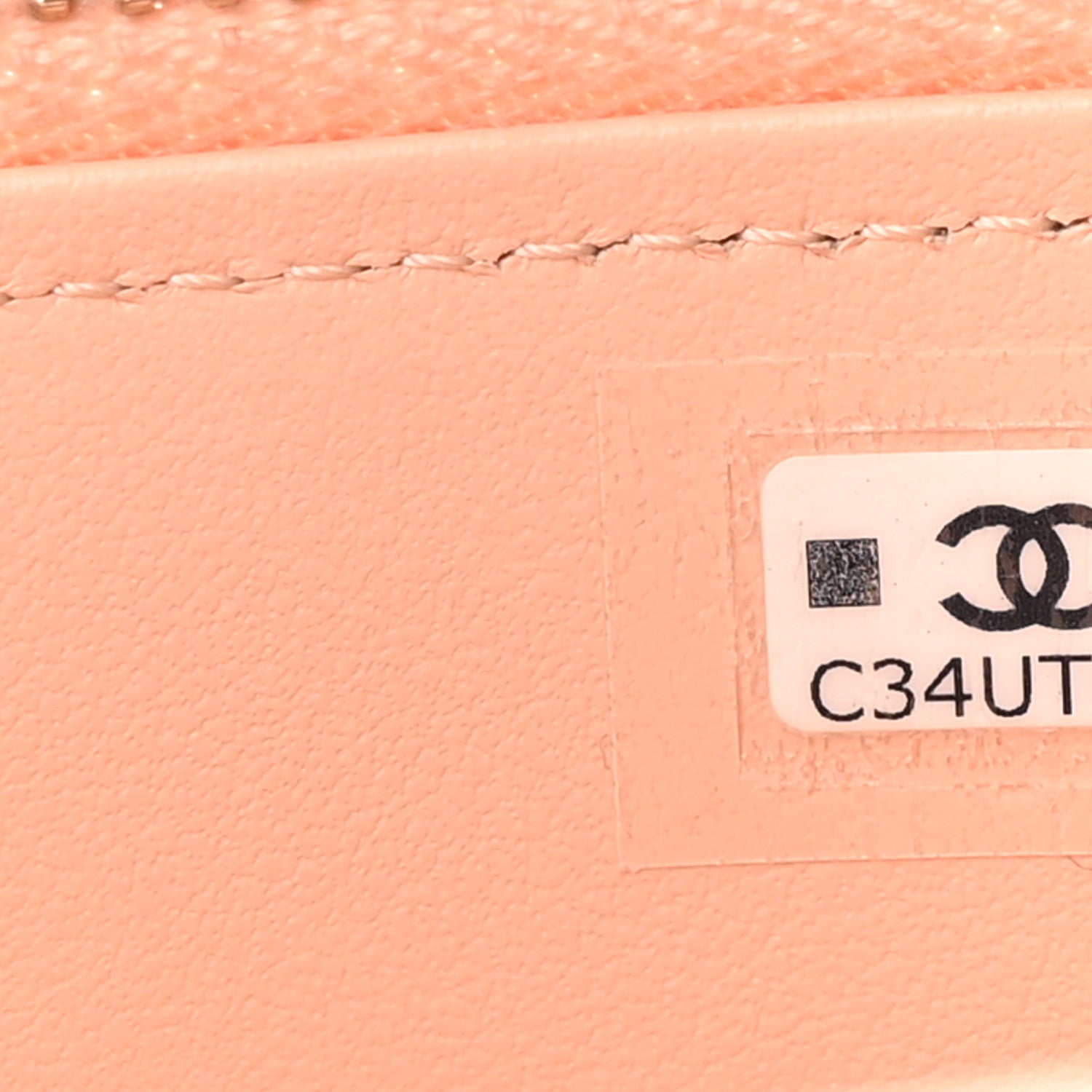 Chanel Caviar Quilted Small Vanity Case With Chain Light Beige 8 of 12