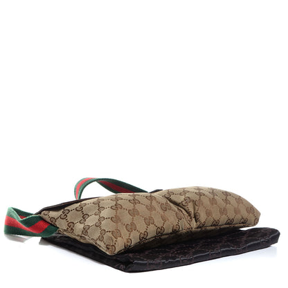 Gucci Monogram Web Belt Bag Dark Brown 4 of 7