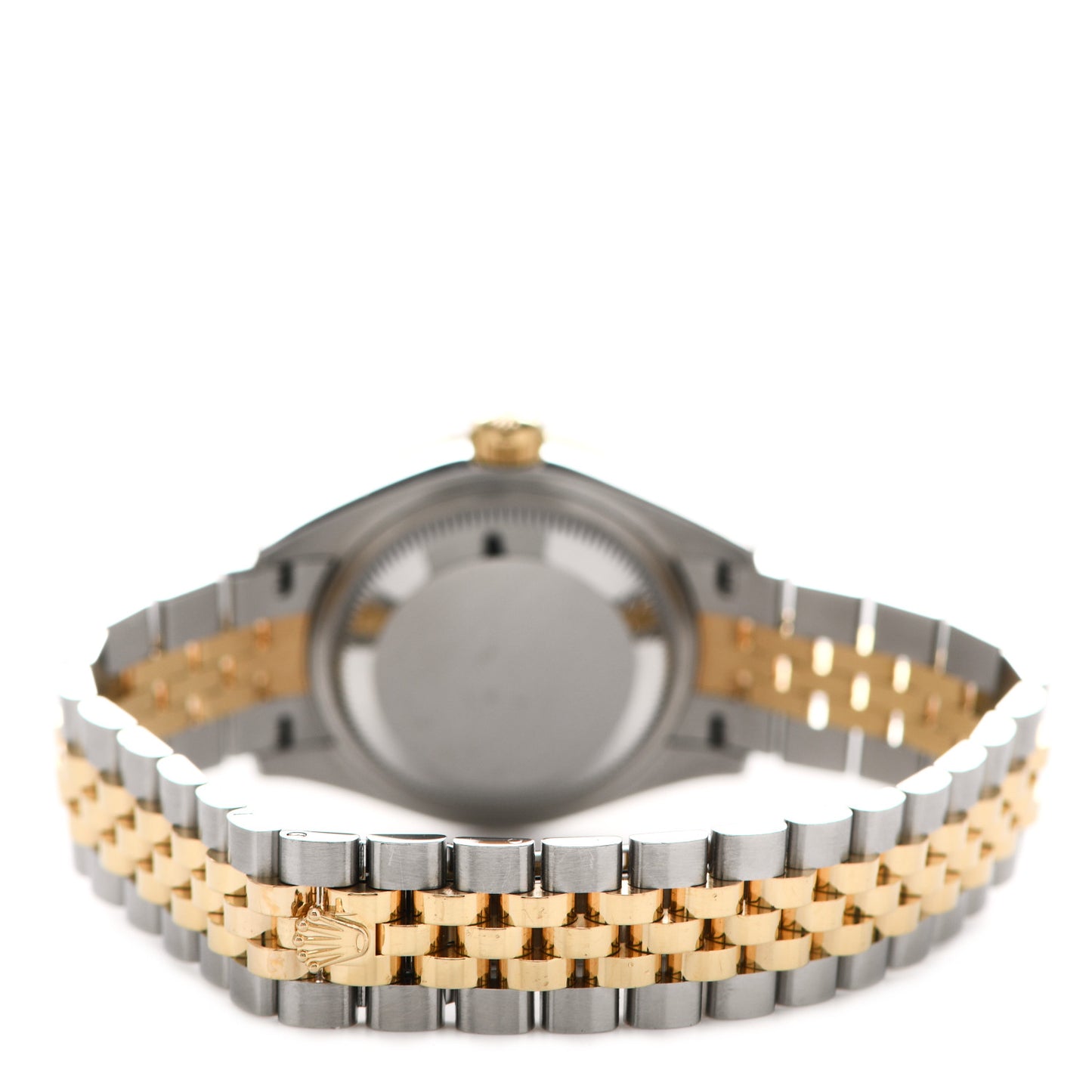 Stainless Steel 18K Yellow Gold Diamond 28mm Oyster Perpetual Datejust Watch Champagne 279173