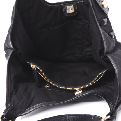 Givenchy Nylon Studded Shoulder Bag Black 4 of 10