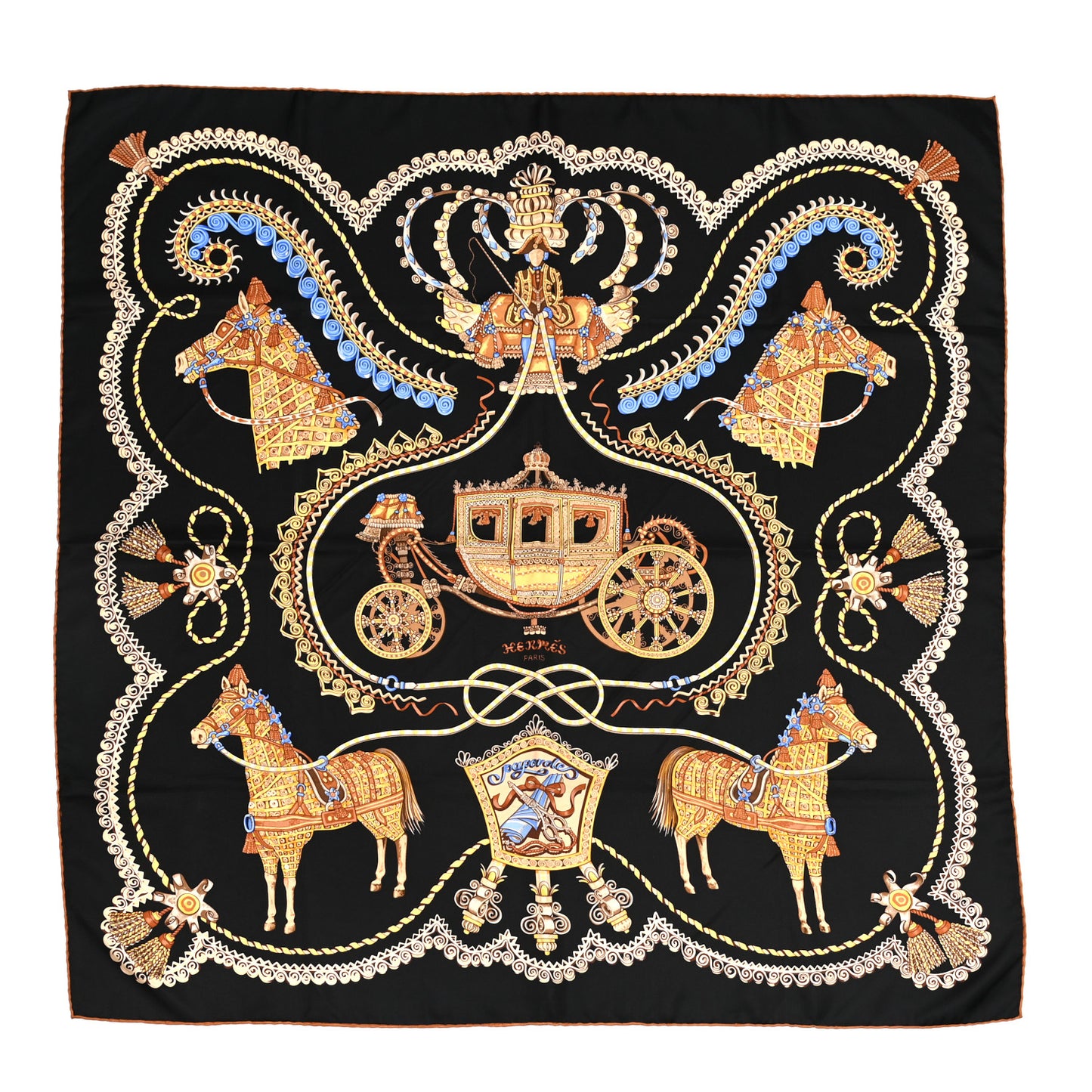 Silk Paperoles Scarf 90