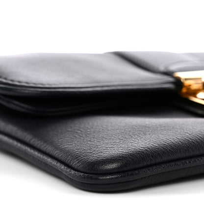 Louis Vuitton Calfskin Slim Clutch MM Sofia Coppola Cobalt 8 of 9