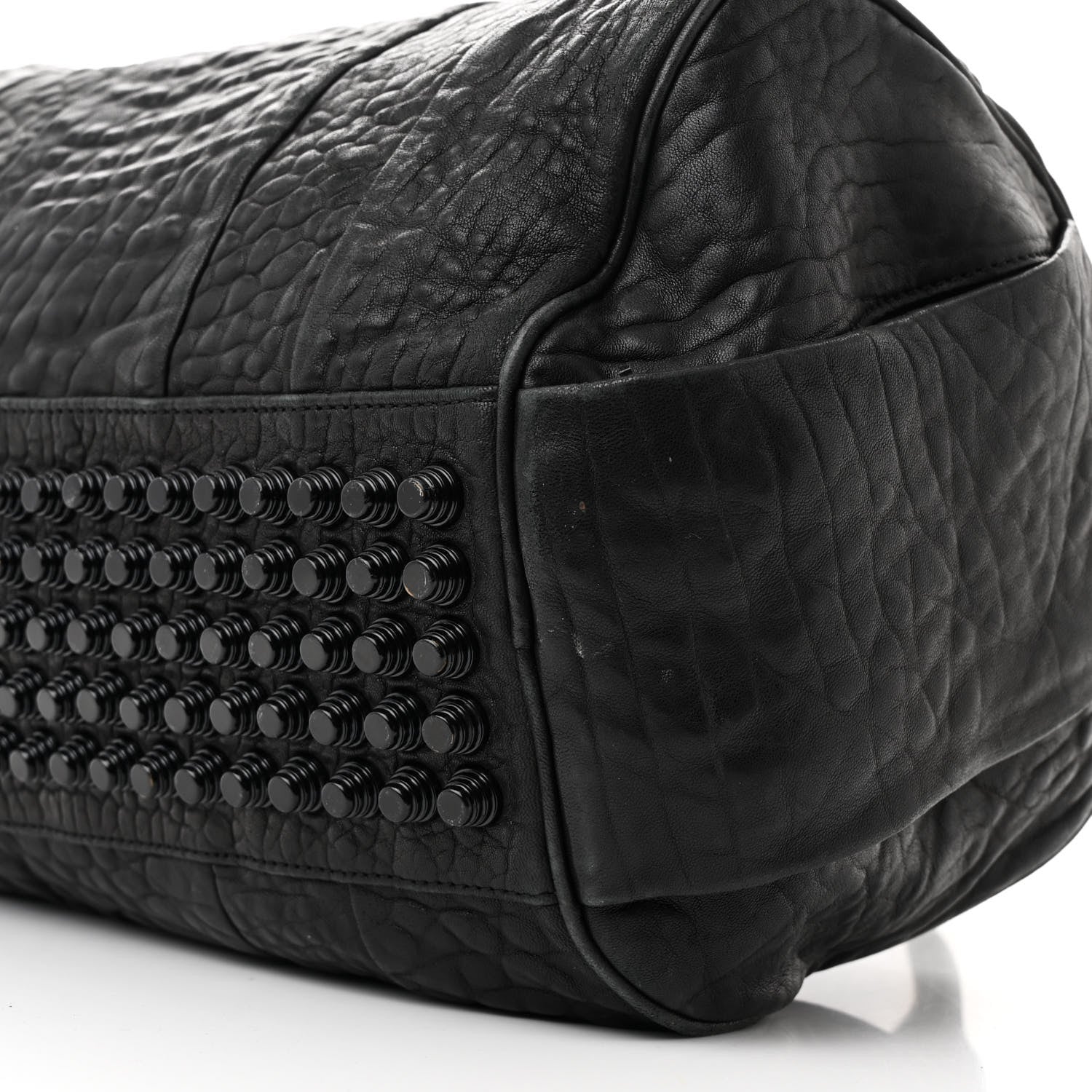 Alexander Wang Pebbled Lambskin Rockie Black Matte Black Hardware 9 of 11