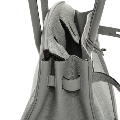 Hermes Togo Birkin 30 Gris Mouette 16 of 24