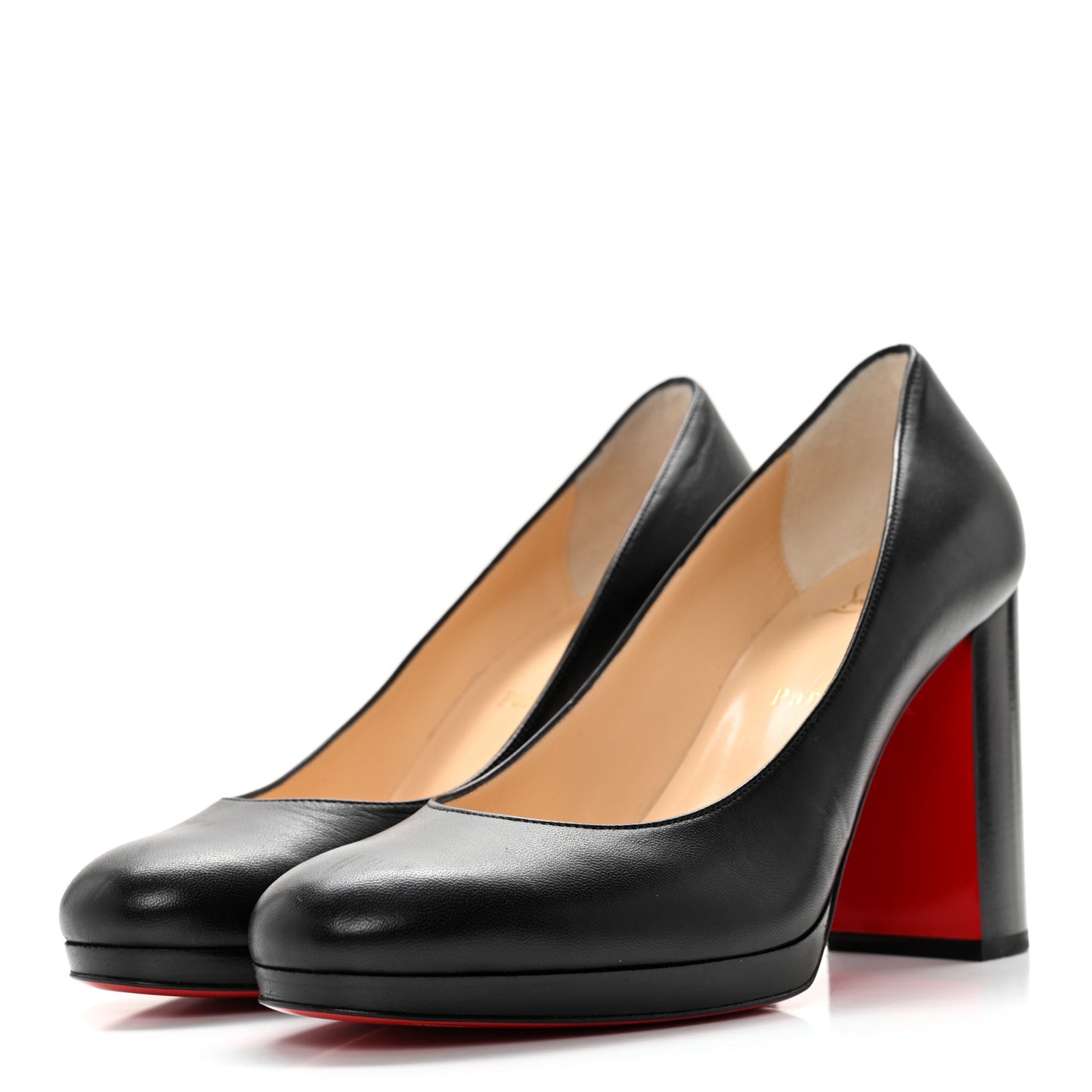 Nappa Kabetts 100 Pumps 39 Black Lucido