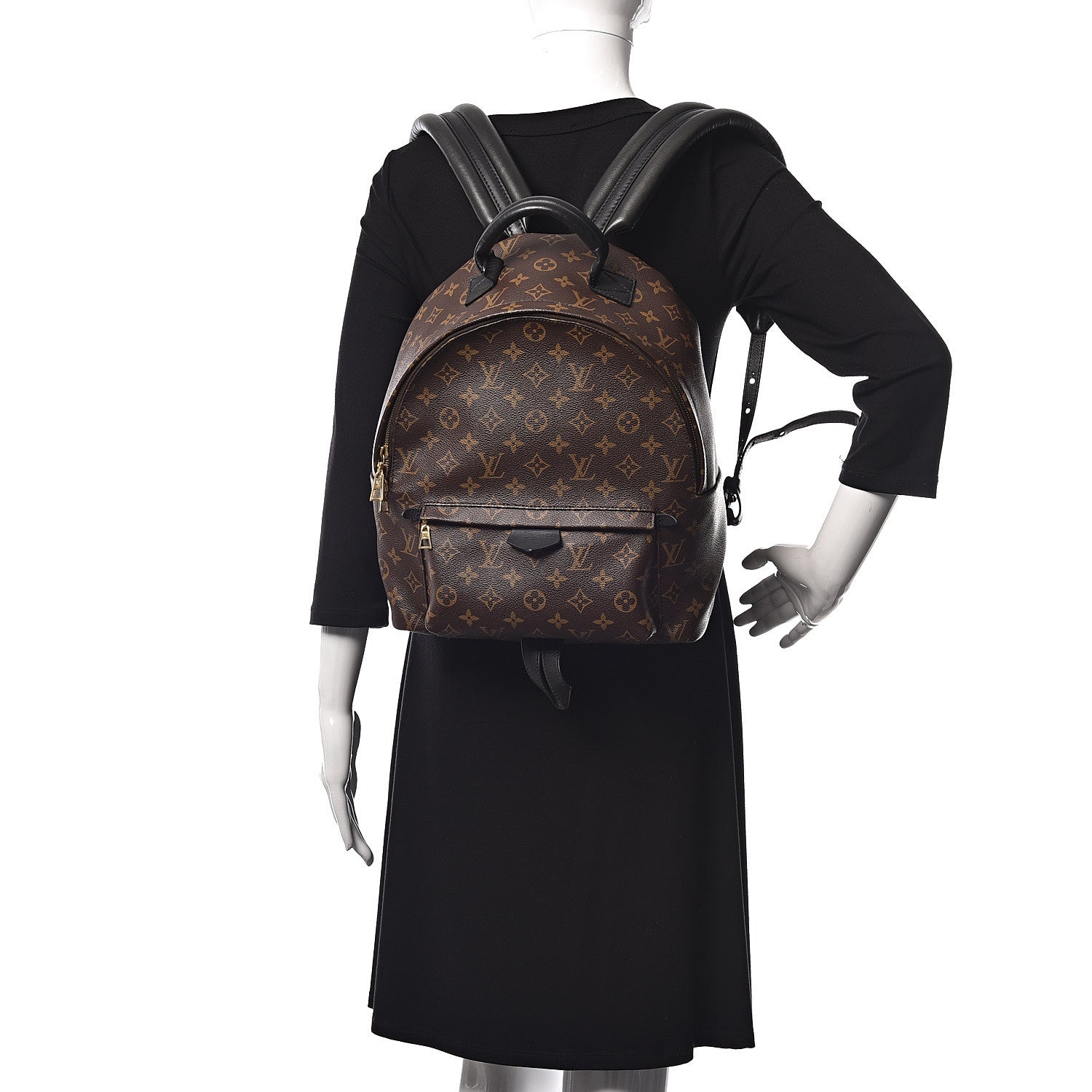 Louis Vuitton Monogram Palm Springs Backpack MM 2 of 11