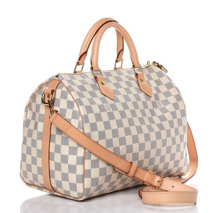 Louis Vuitton Damier Azur Speedy Bandouliere 30 4 of 9
