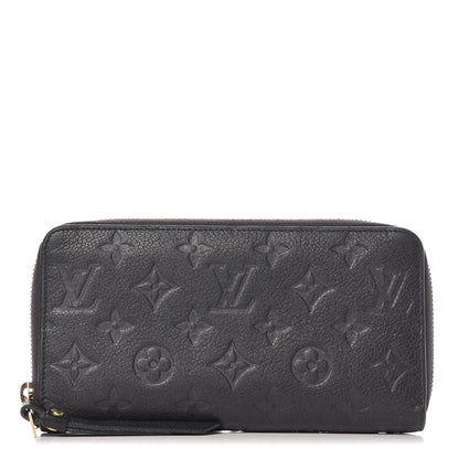 Louis Vuitton Empreinte Zippy Wallet Black 1 of 13