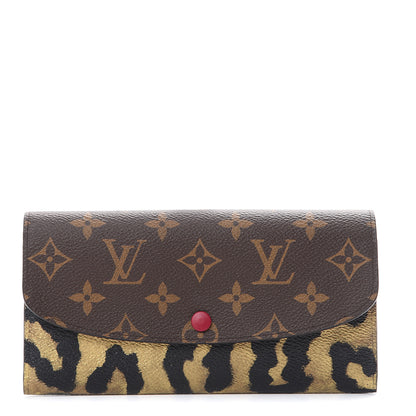Louis Vuitton Monogram Emilie Wallet Fuchsia 1 of 7