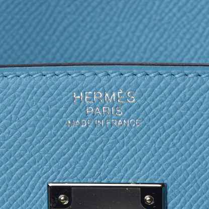 Hermes Epsom Birkin 30 Bleu Du Nord 22 of 34