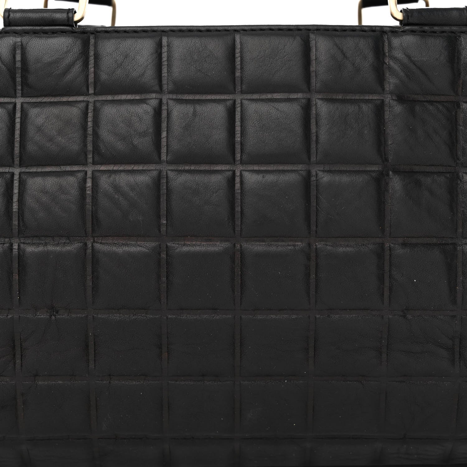 Chanel Lambskin Quilted Chocolate Bar Shoulder Bag Black 8 of 16