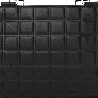 Chanel Lambskin Quilted Chocolate Bar Shoulder Bag Black 8 of 16