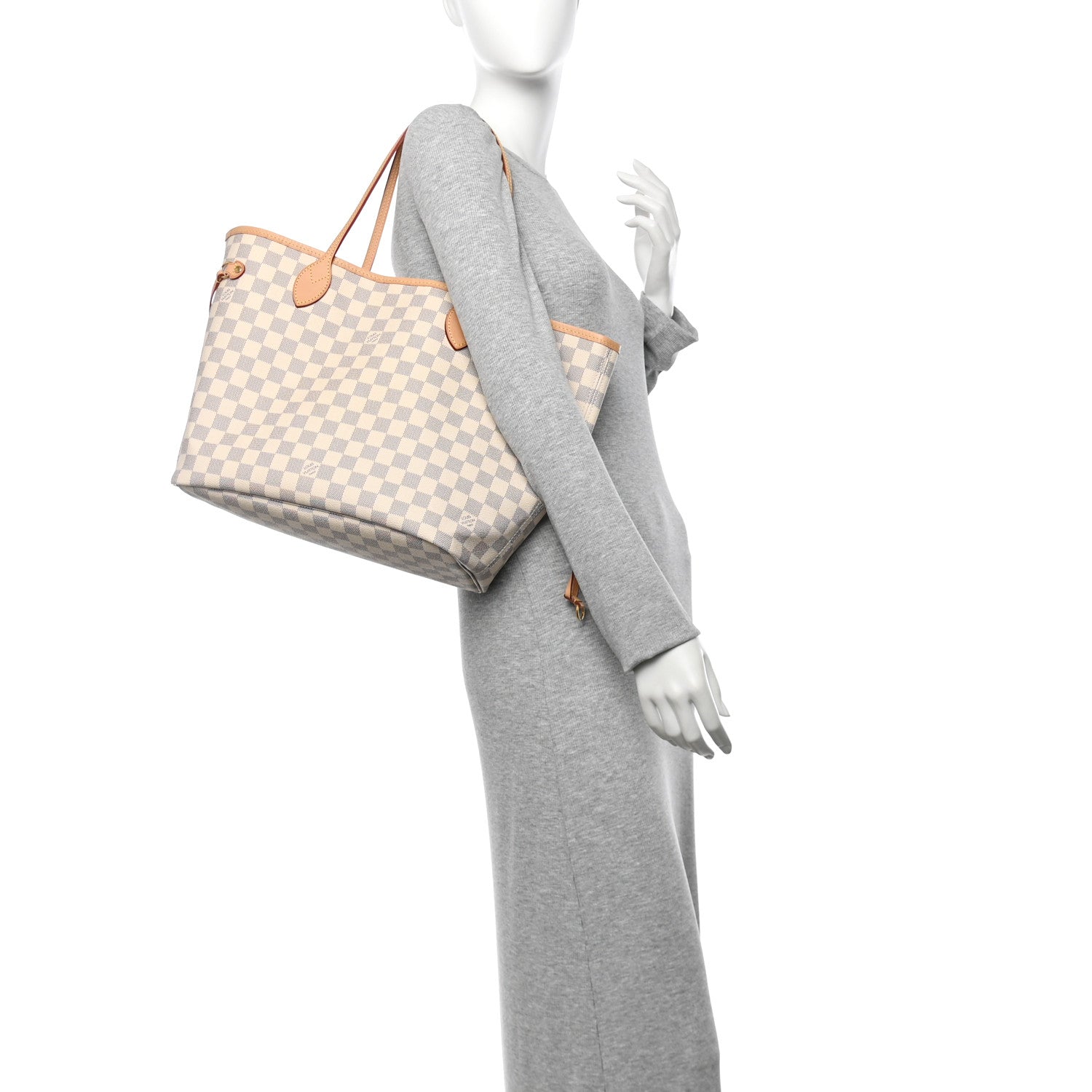 Louis Vuitton Damier Azur Neo Neverfull MM 2 of 10