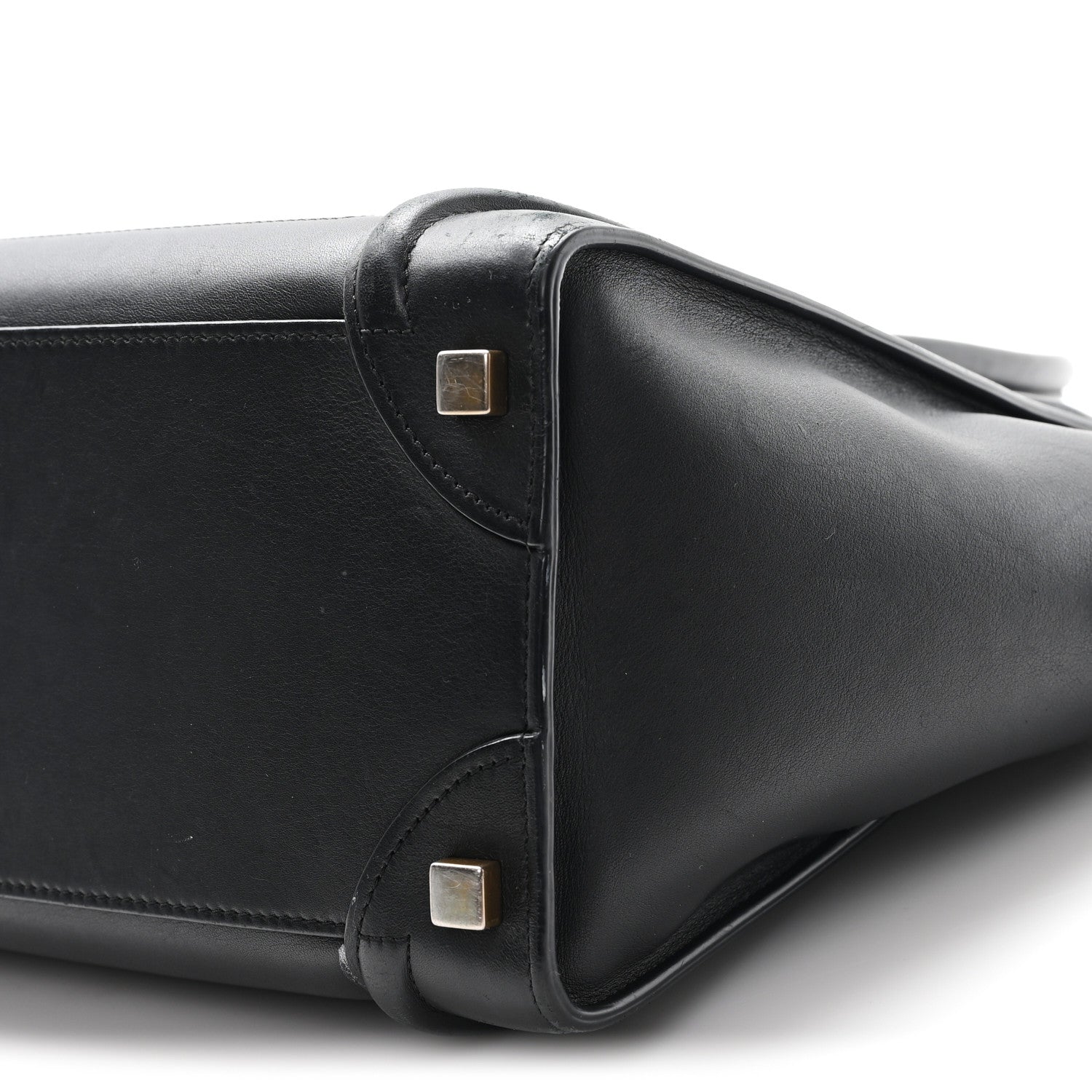 Celine Smooth Calfskin Micro Luggage Black 9 of 11