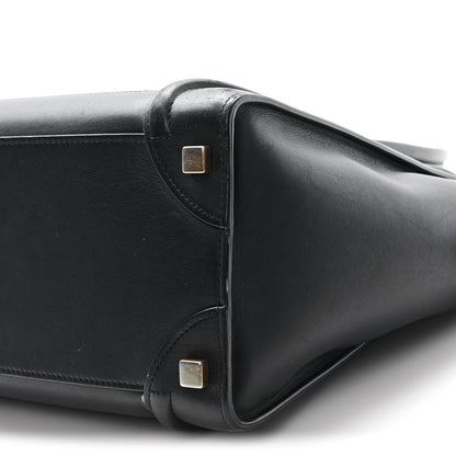 Celine Smooth Calfskin Micro Luggage Black 9 of 11