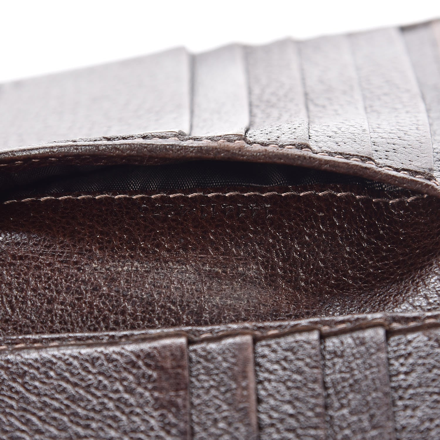 Gucci Monogram Abbey Compact Wallet Dark Brown 8 of 18