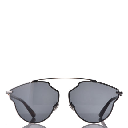 Christian Dior So Real Pop Sunglasses Dark Ruthenium Grey Havana 3 of 9