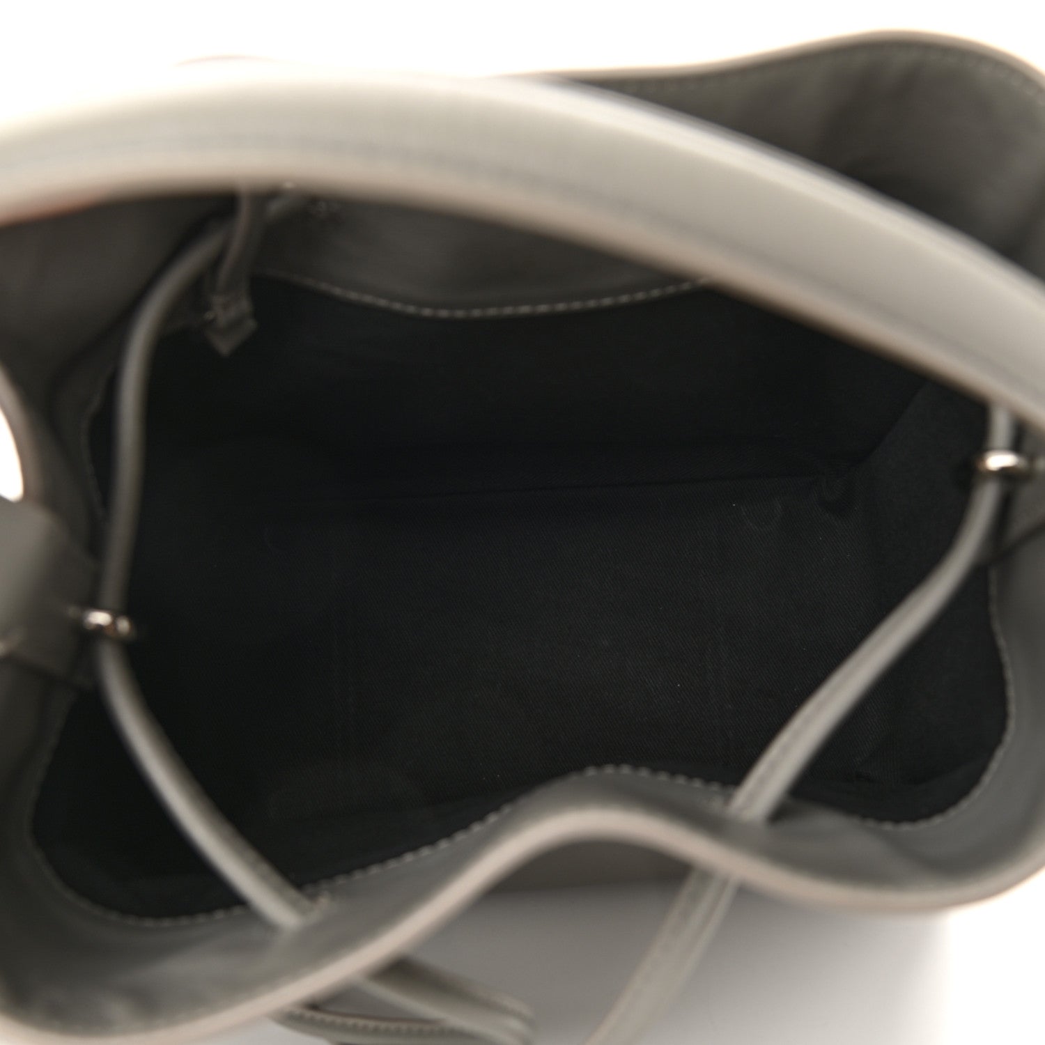 3.1 Phillip Lim Smooth Calfskin Small Soleil Bucket Bag Cement 5 of 11