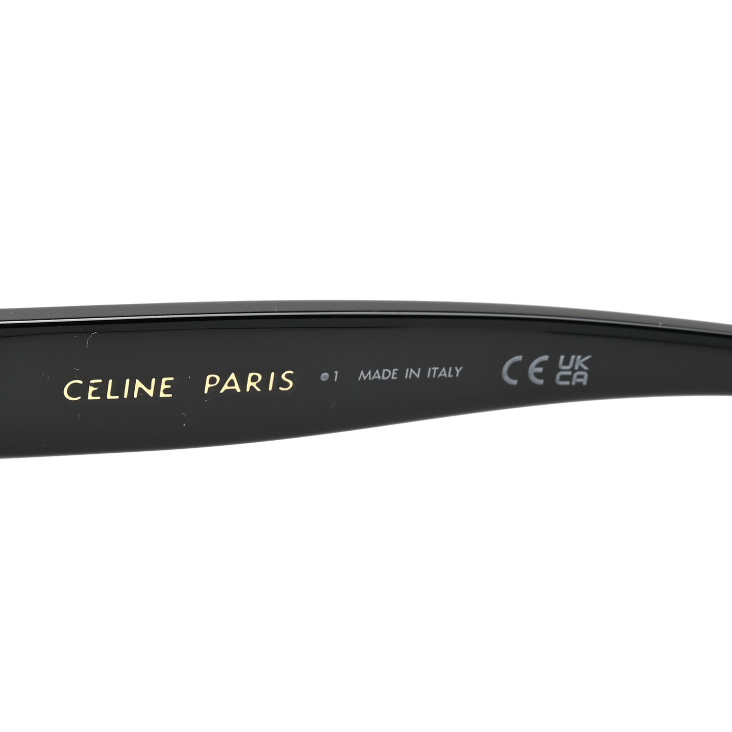 Acetate Triomphe Sunglasses CL40316U Black
