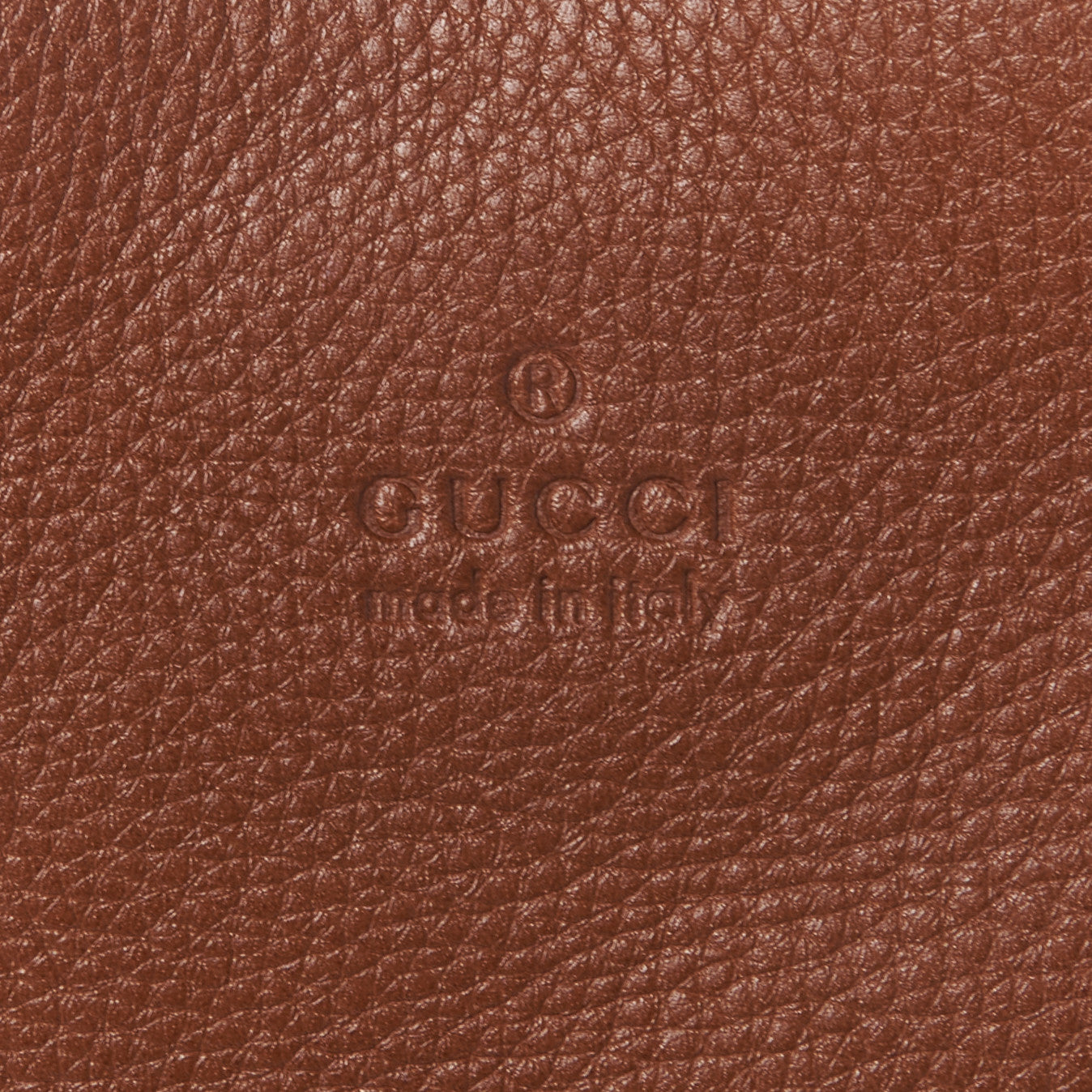 Gucci Pebbled Calfskin Medium Bree Shoulder Bag Tabacco 7 of 9