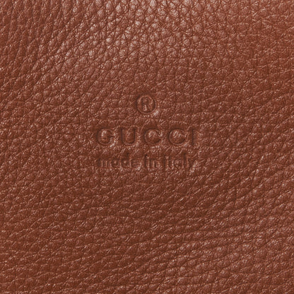 Gucci Pebbled Calfskin Medium Bree Shoulder Bag Tabacco 7 of 9