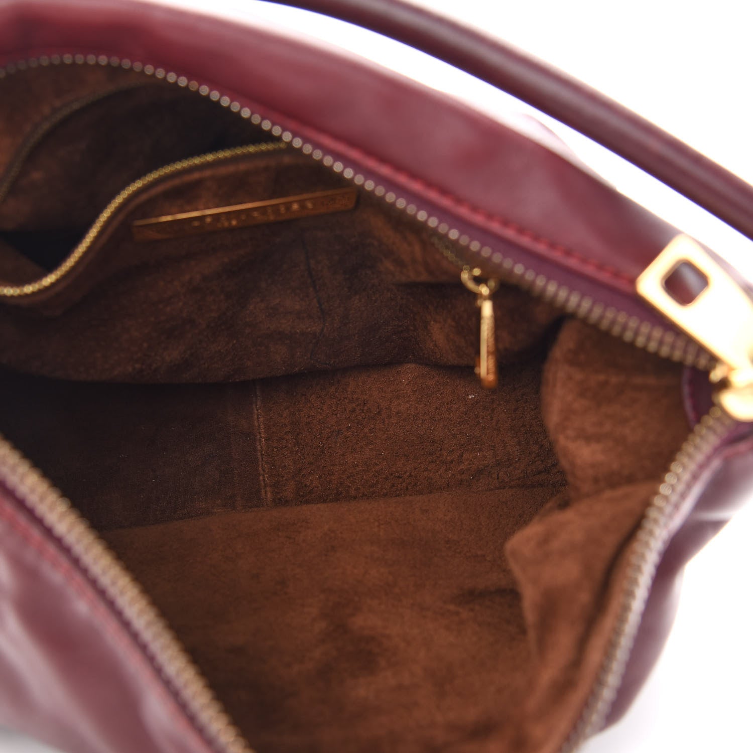 Marc Jacobs Calfskin Mercer Sofia Hobo Bag Merlot 9 of 10