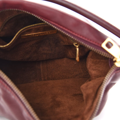 Marc Jacobs Calfskin Mercer Sofia Hobo Bag Merlot 9 of 10