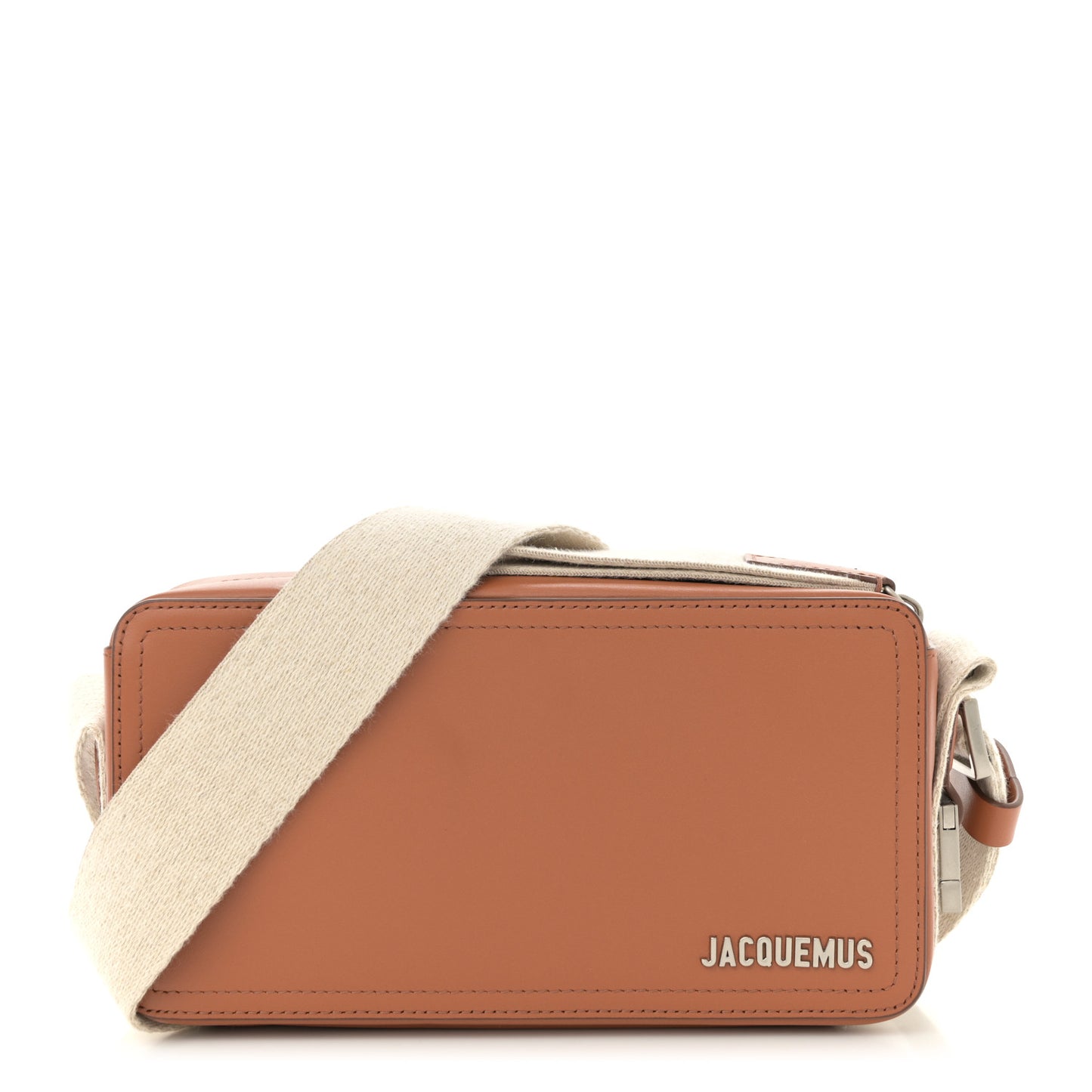 Smooth Calfskin Le Cuerda Horizontal Light Brown