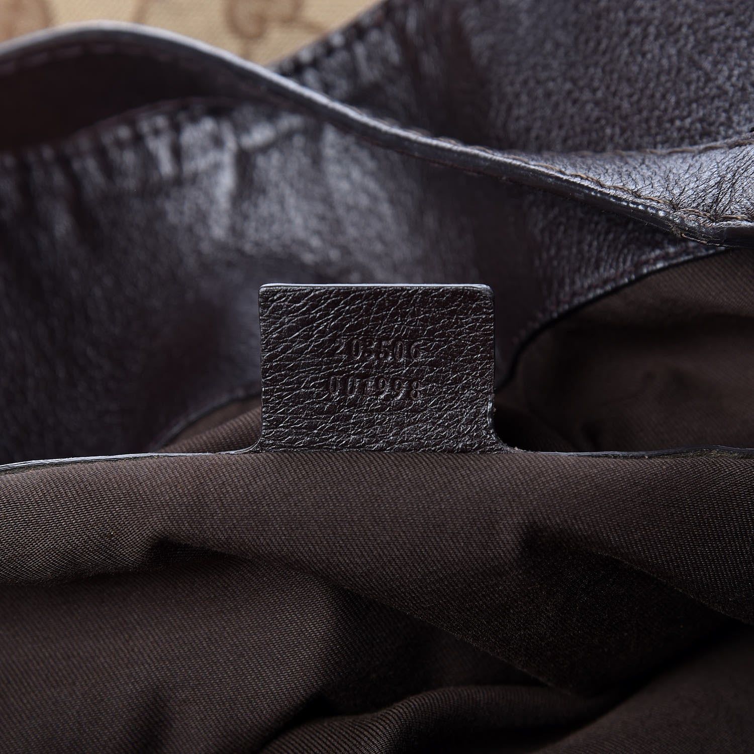 Gucci Monogram Medium Charlotte Hobo Brown 7 of 15