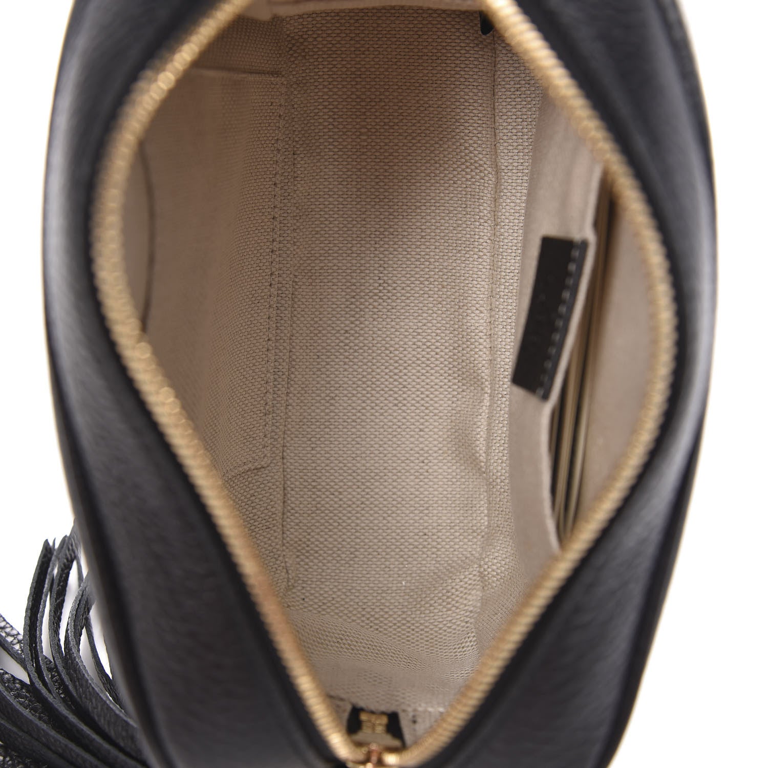 Gucci Pebbled Calfskin Small Soho Disco Bag Black 5 of 10