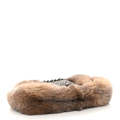 Chanel Rabbit Fur Fantasy Tweed Small Flap 4 of 9
