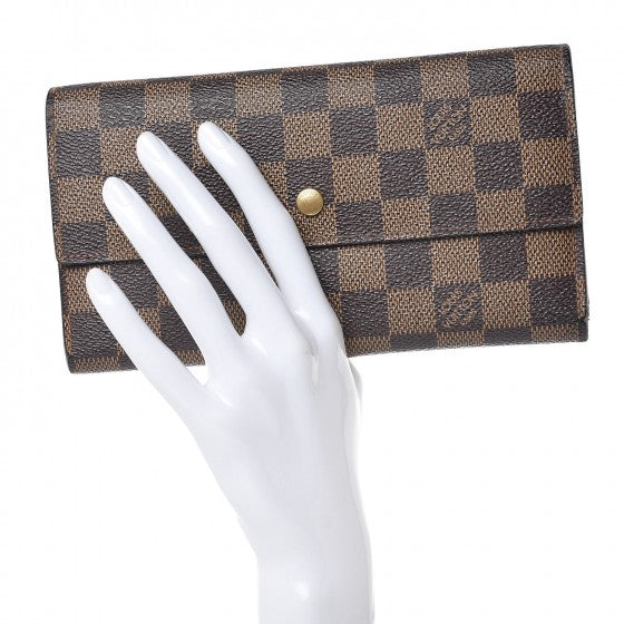 Damier Ebene Porte Tresor International Wallet