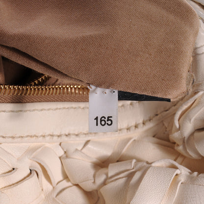 Miu Miu Woven Leather Fringe Hobo 9 of 9