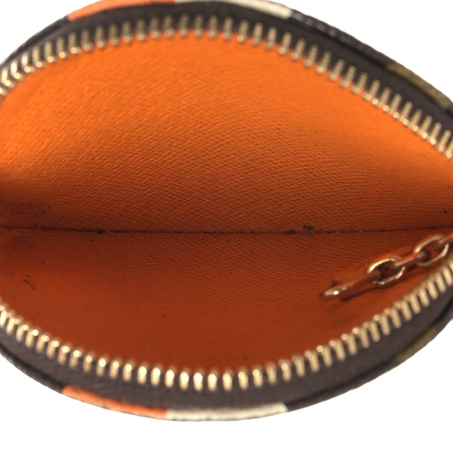Monogram Groom Round Coin Purse