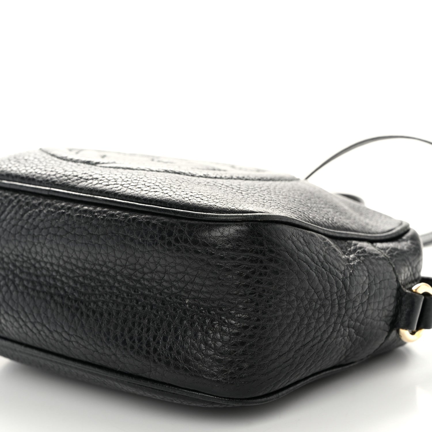 Gucci Pebbled Calfskin Small Soho Disco Bag Black 10 of 12