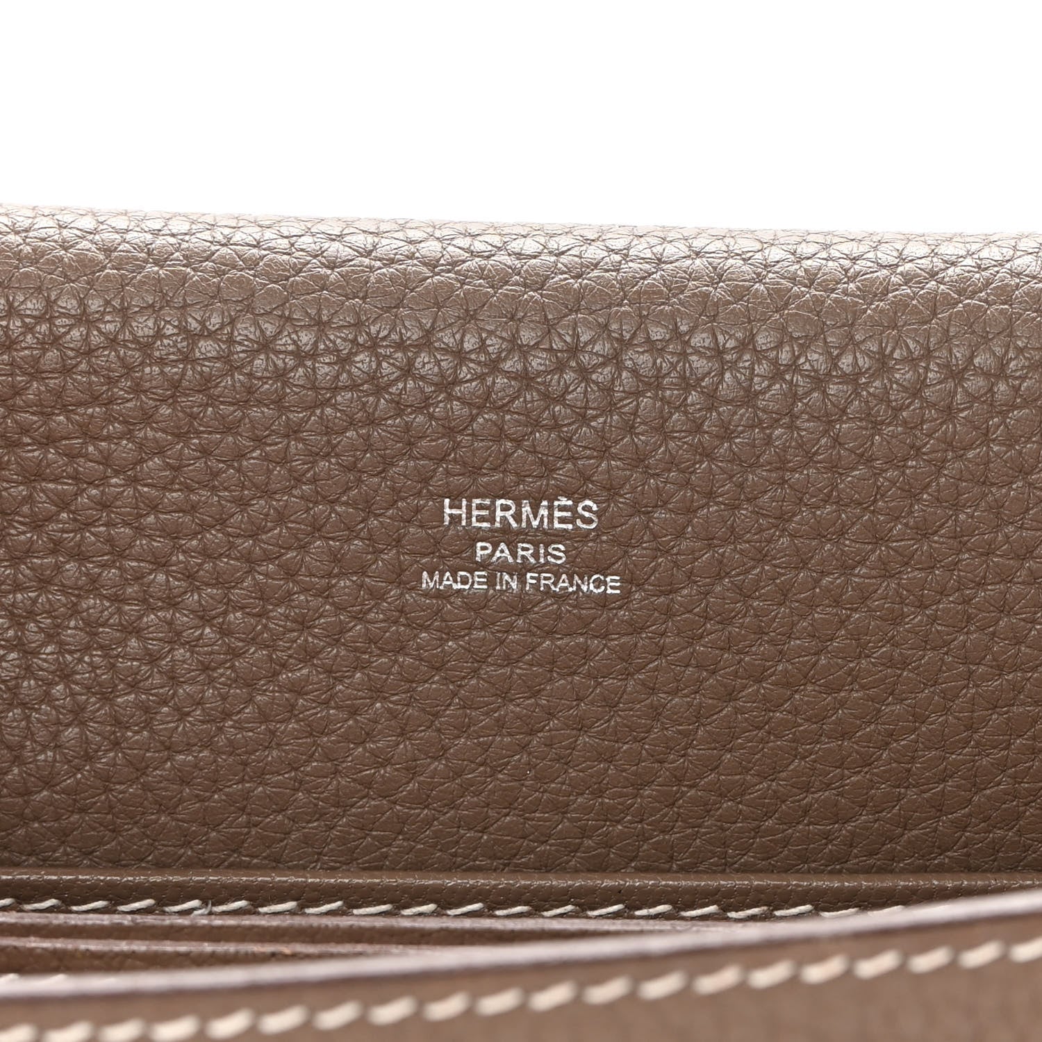 Hermes Taurillon Clemence Sac Roulis 23 Etoupe 5 of 16