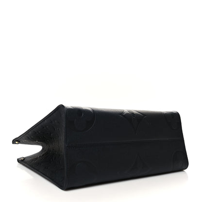 Louis Vuitton Empreinte Monogram Giant Onthego MM Black 4 of 9